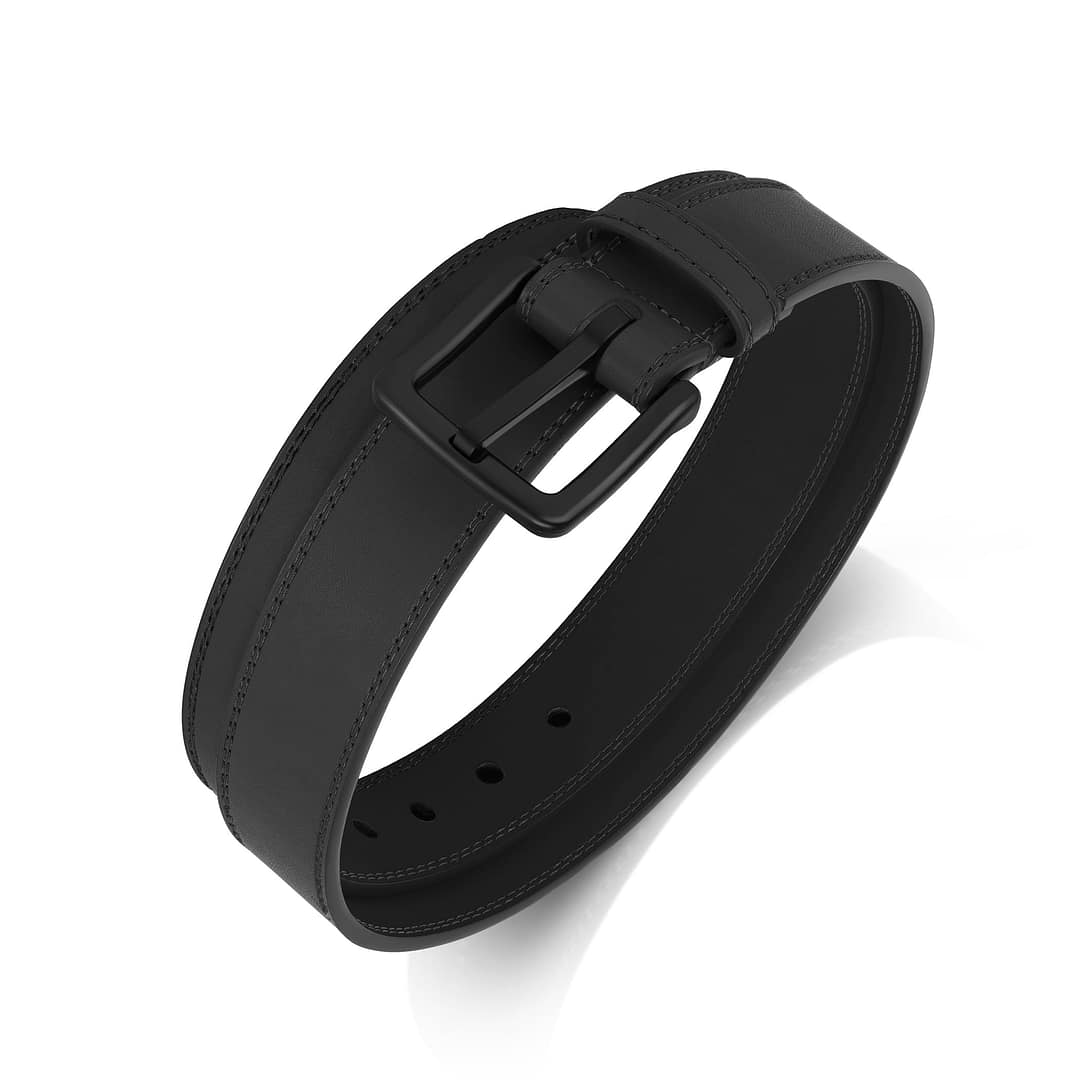 Unisex Black Belt Itay Metal Free Leather Belts unisex-black-belt-itay-metal-free-leather-belts