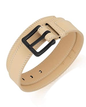 Unisex Beige Belt